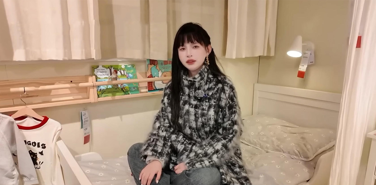 油管女博主 王竹子 在线分享宜家商场适合SM的调教家具 能把M装进去的柜子 太刺激啦!