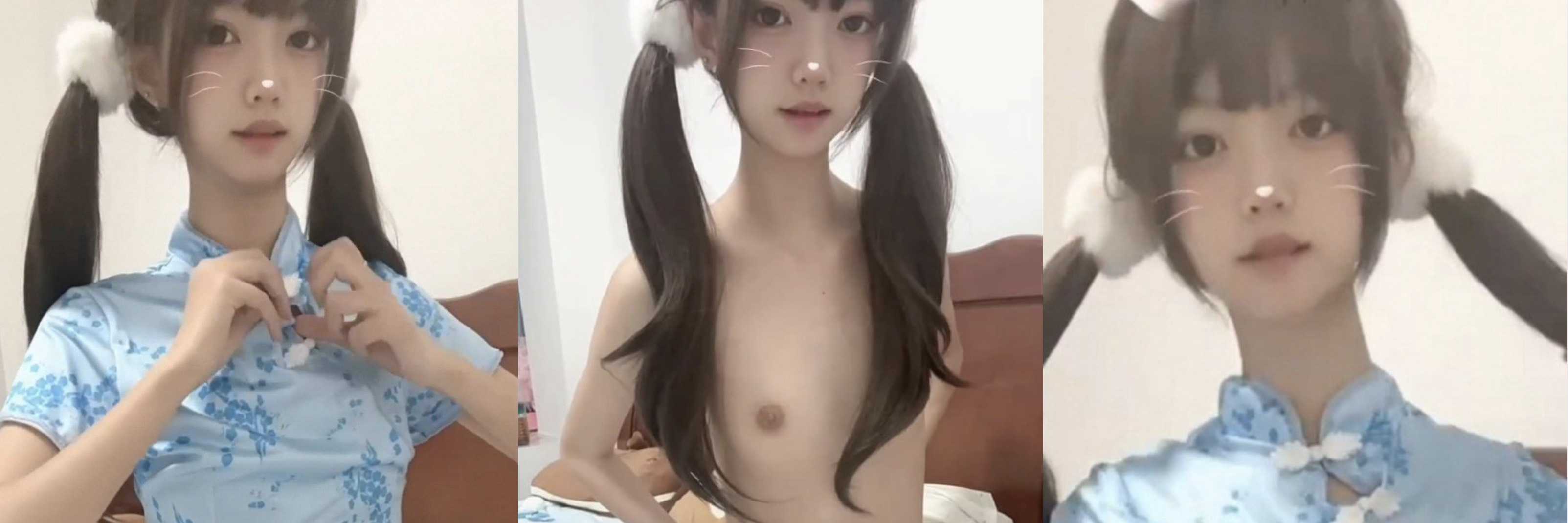 讨厌小鱼干旗袍摇曳化身中华娘，三分钟私密视频揭露擦边一面，抖音清纯形象破裂!