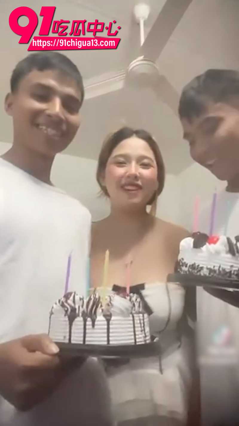 TIKTOK泰国女网红Fah一妻多夫家庭爆红网络24