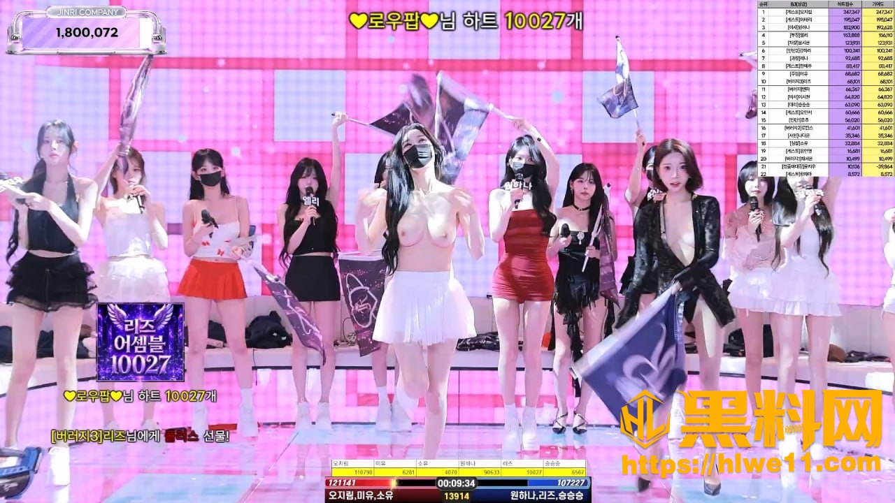 韩国BJ脱衣舞女团 Jinricp 第七季第12集女王淘汰赛 六大嘉宾惊喜助阵