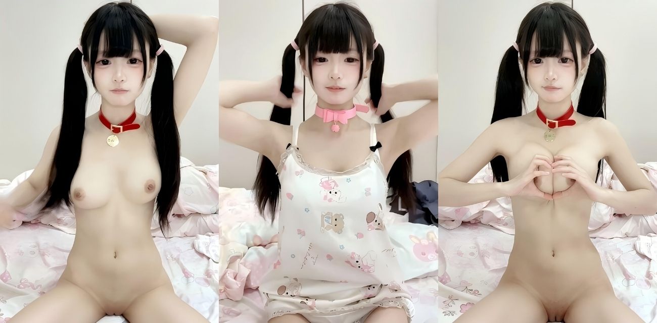 绝美萝莉甜妹 软软咪 付费福利 圆润双乳挺翘粉嫩 紧致白虎鲍娇艳欲滴！