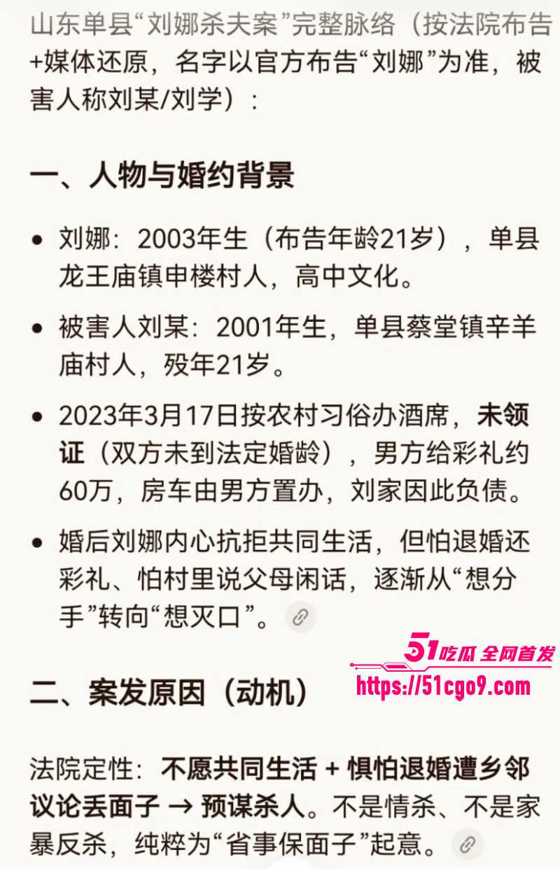 山东菏泽刘娜杀夫案010 山东菏泽刘娜杀夫案010