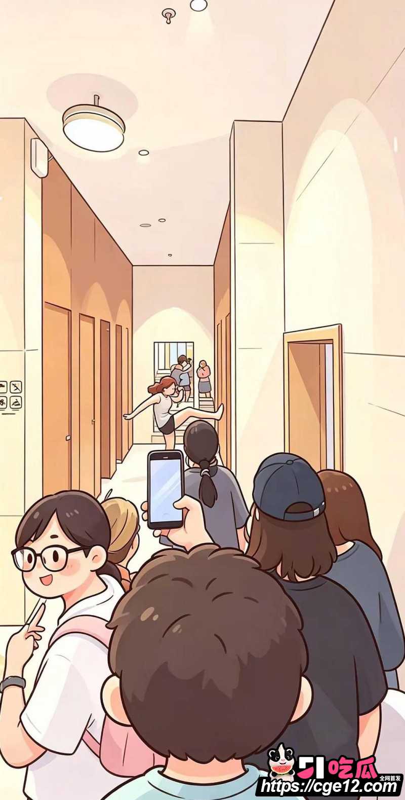 浙江温州瑞安吾悦广场红发女子事件05
