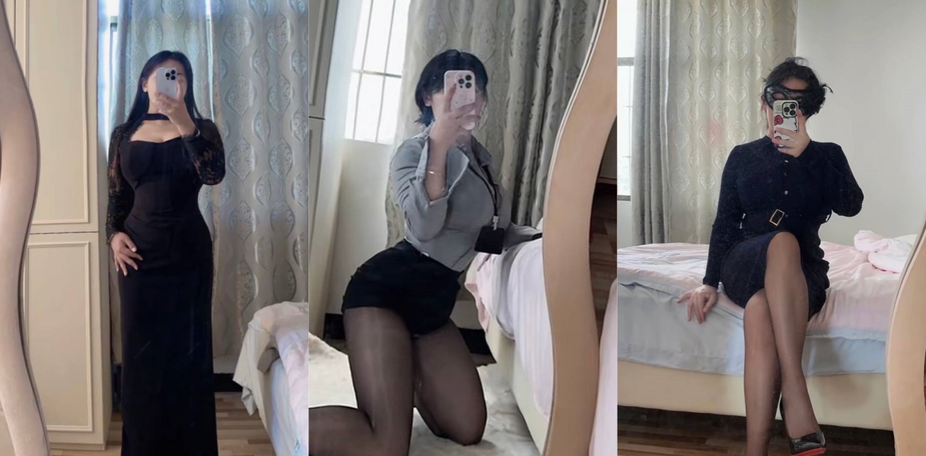 顶级巨乳网红娜比淫装镜拍合集 G杯豪乳肥臀黑丝高跟 搔首弄姿解渴待操每一帧直击雄性本能