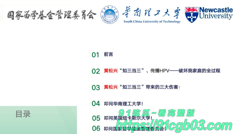 华南理工华南理工大学博士黄松兴婚内出轨68页pptzhesou03W800px