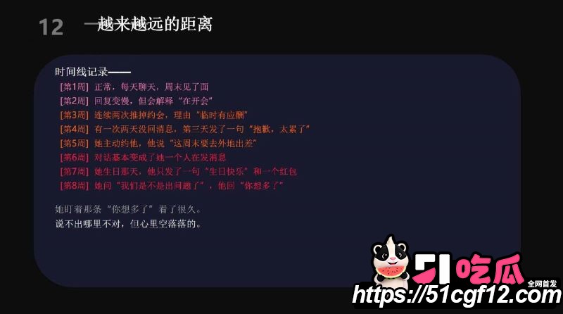 cos圈网红安然小主PPT吐槽前任 17