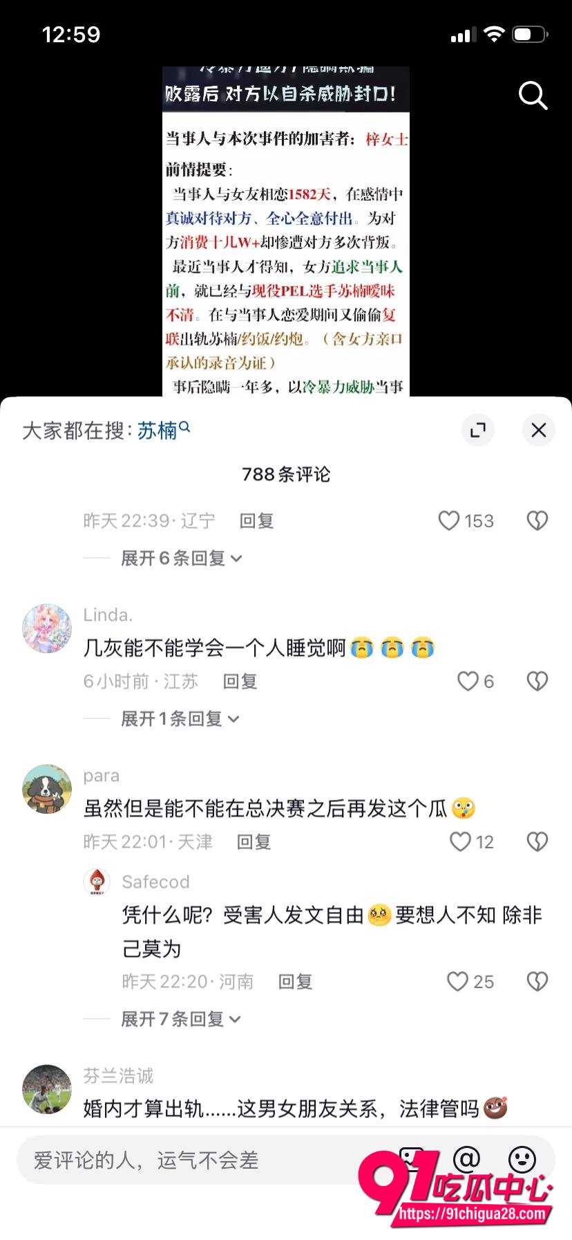 苏楠出轨 8