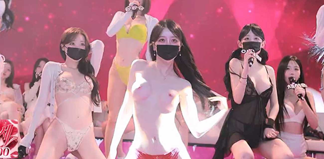 韩国BJ女团Jinricp 第七季第17集 梦之队各大女神全裸竞技赛 白嫩乳肉在灯光下清晰可见！