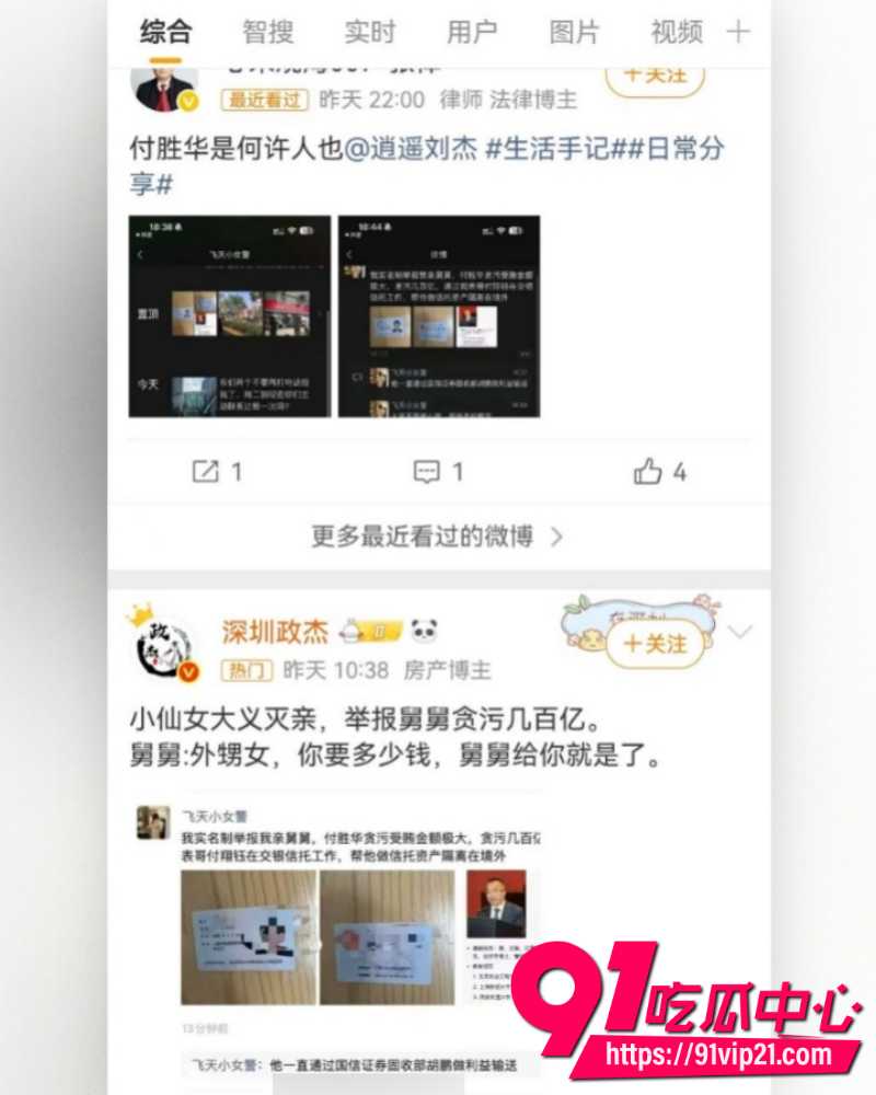 飞天小女警实名举报舅舅付胜华 14 飞天小女警实名举报舅舅付胜华 14