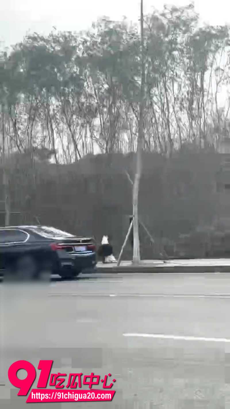 女子跪地向宝马车主求饶4