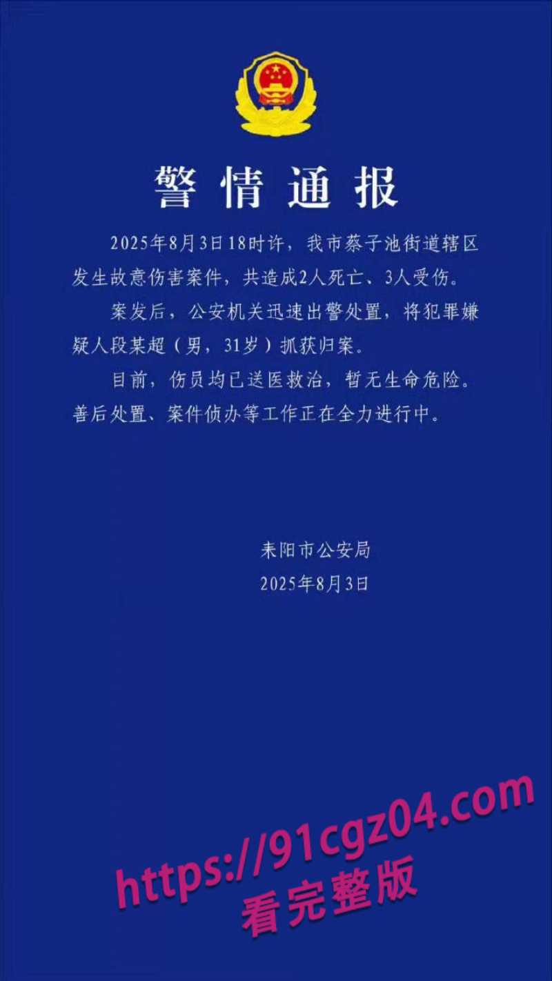 蔡子池街道辖区发生故意杀人案件3素材水印版 蔡子池街道辖区发生故意杀人案件3素材水印版