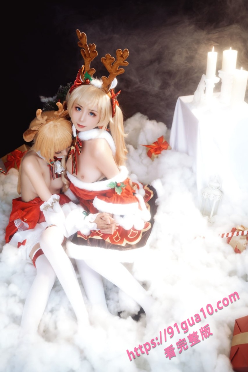 福利姬爆机少女喵小吉写真集 小吉的秘密花园!可爱少女们的清纯诱惑 配图6