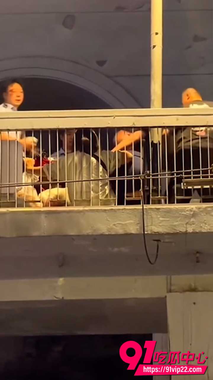 武汉司门口天桥城管打人1 武汉司门口天桥城管打人1