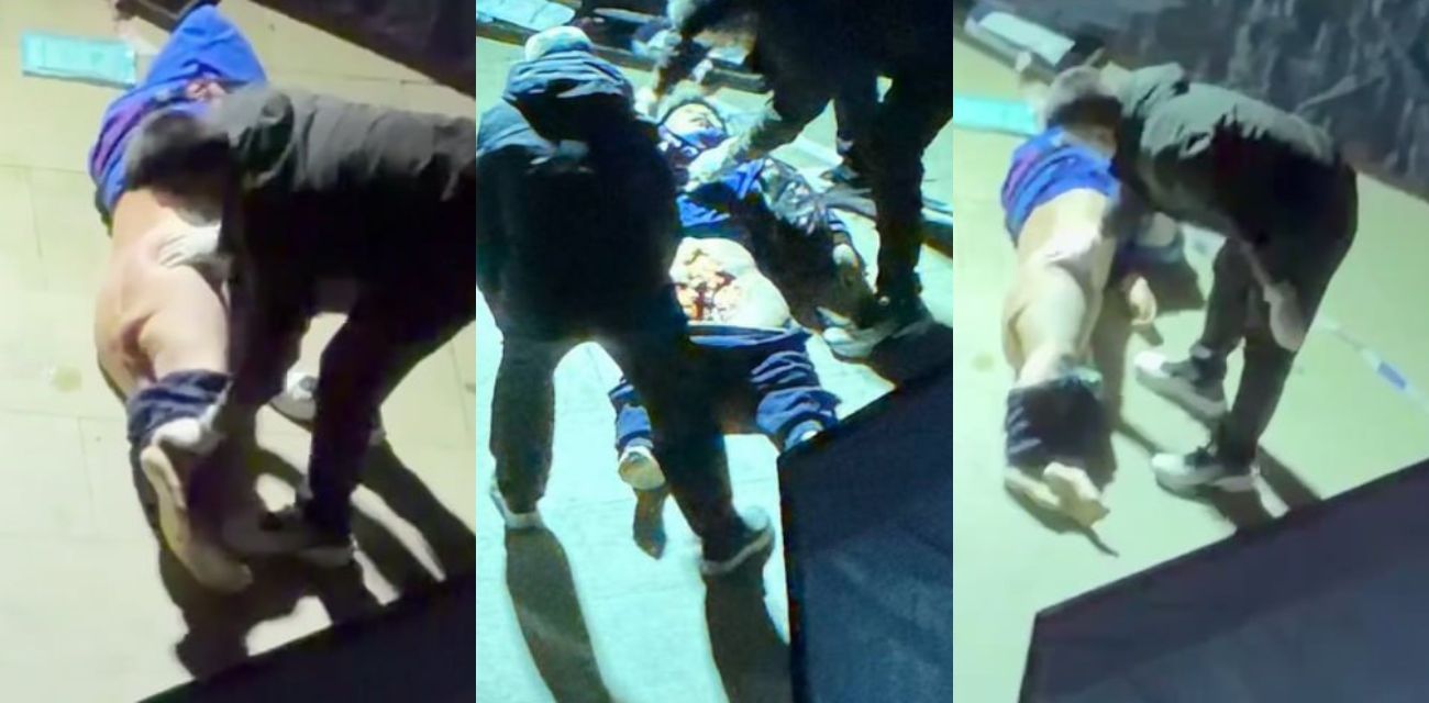 男子偷人被抓当场割鸡 男子下体被割成血窟窿 鸡吧蛋蛋全没了 现场视频曝光！