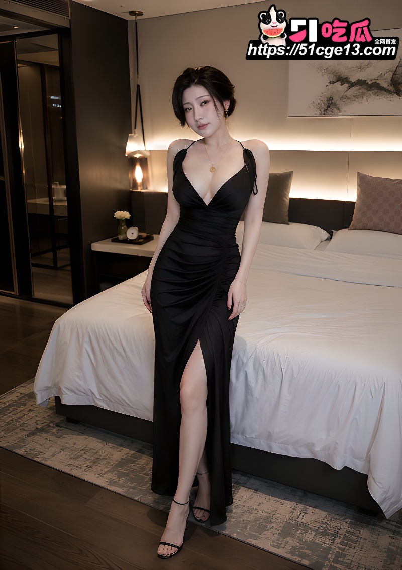 长腿嫩模 星澜 大尺度写真 心形乳贴搭配金属锁链 慵懒媚态放荡撩人