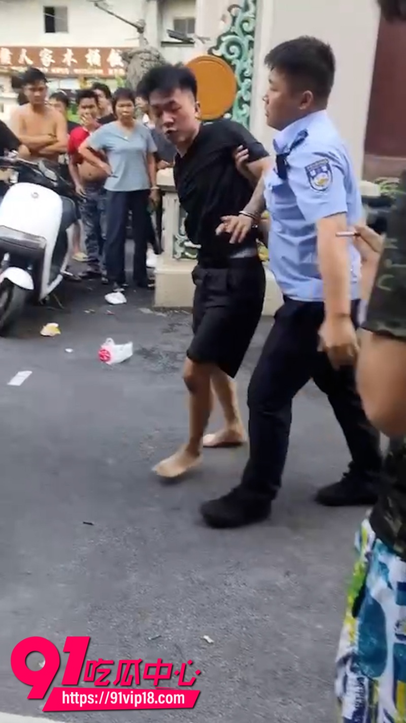 普宁流沙西陇万泰汇持刀伤人事件现场画面曝光0
