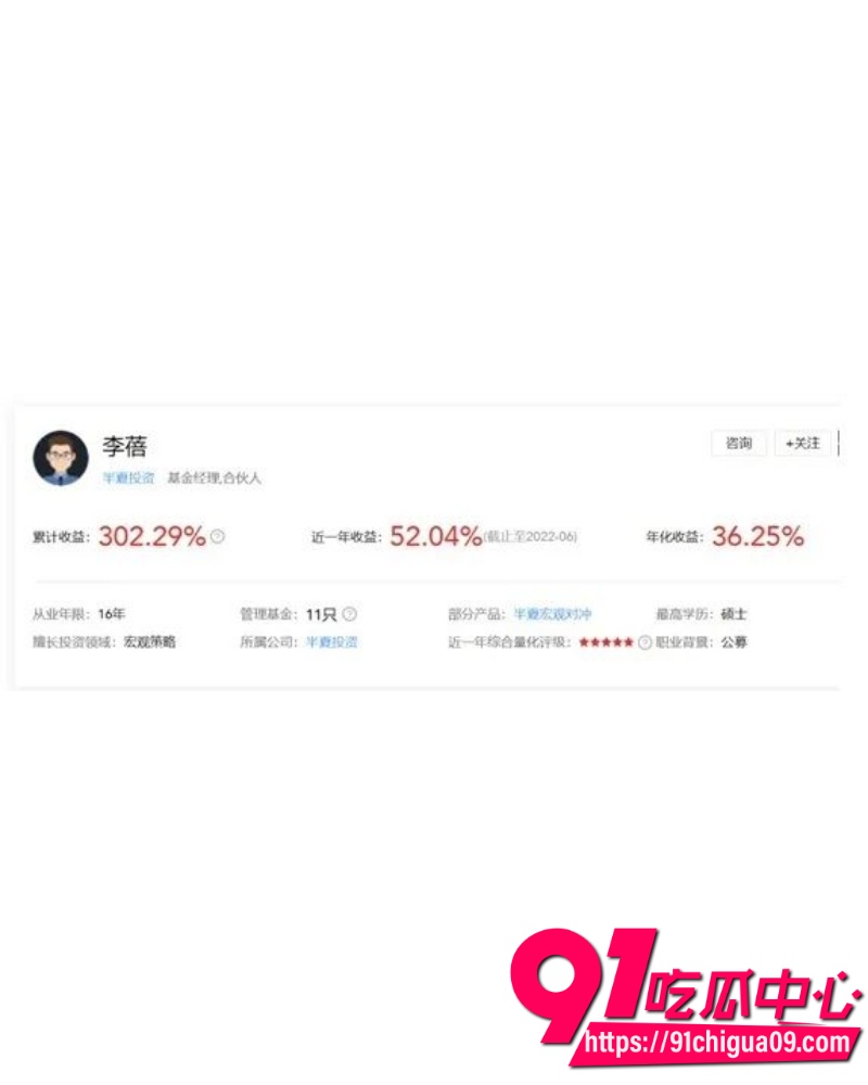 42岁私募魔女李蓓 11