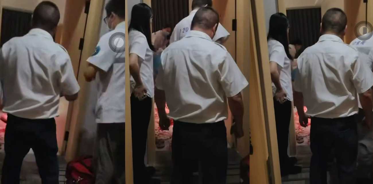 成都文理学院情侣酒店喋血 女子狠抹男友脖子满地鲜红 现场画面流出!