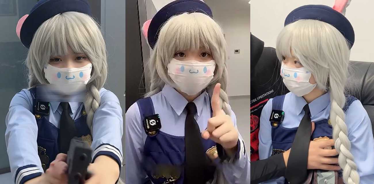萝莉福利姬 嫩小兔 COS疯狂动物城兔子警官朱迪 勾引猛男被巨根狠插嫩穴 轻声娇喘诱人之际！