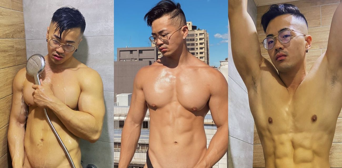 台湾男同何政谚与女粉丝户外边骑车边做爱 冒着翻车的风险更增添乐趣！