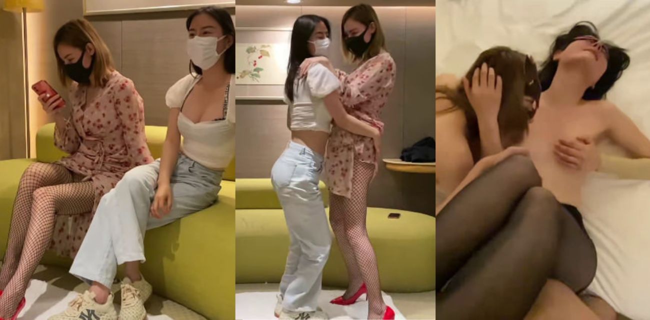 双飞素人闺蜜姐妹花 激情热舞后轮操情趣网袜美少女！