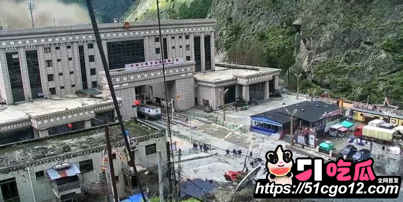 西藏泥石流现场视频07 西藏泥石流现场视频07