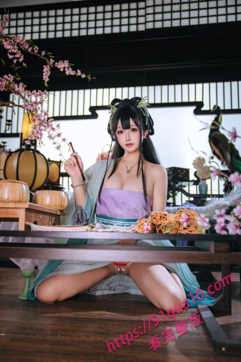 日奈娇古装写真新作！高颜值宫装造型美到不似真人～ 配图3
