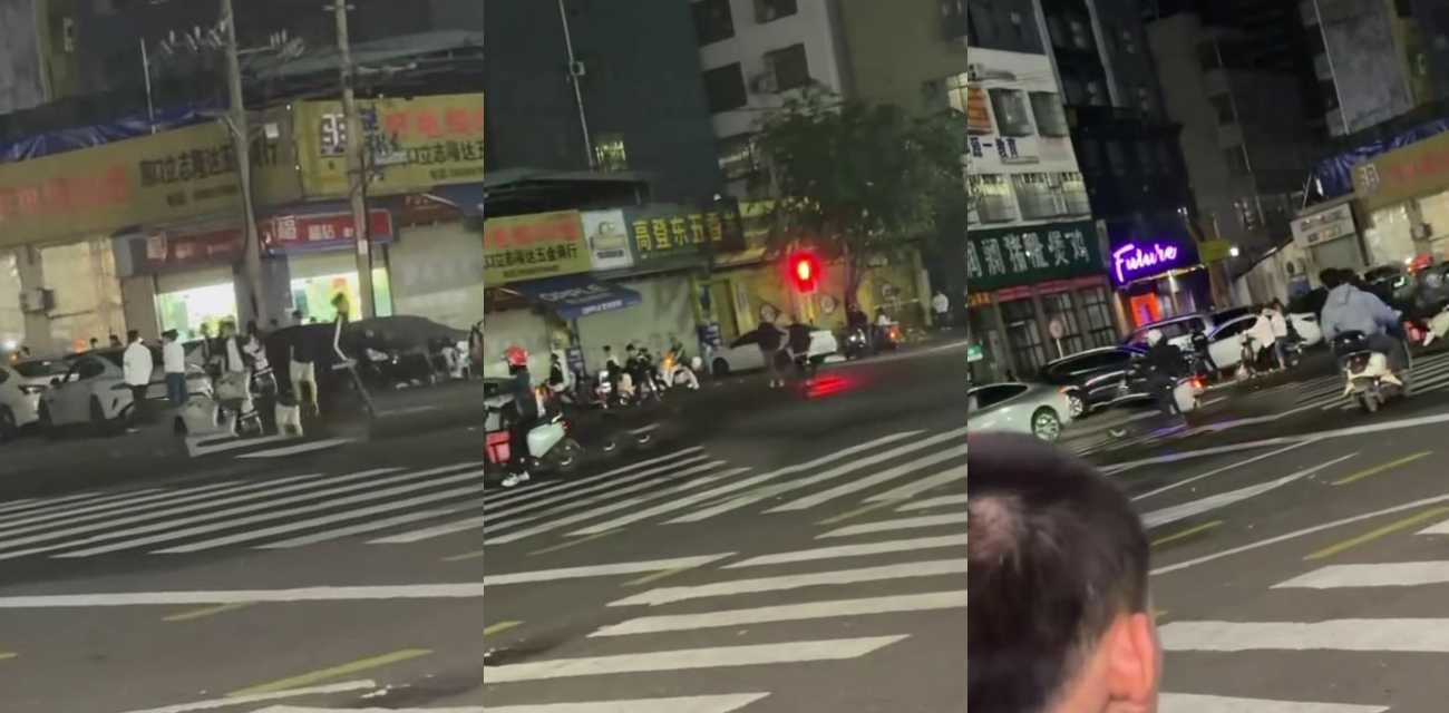 海南封关疯狂一夜 精神小伙街头大乱斗抢地盘 这牌面要赶超新加坡？