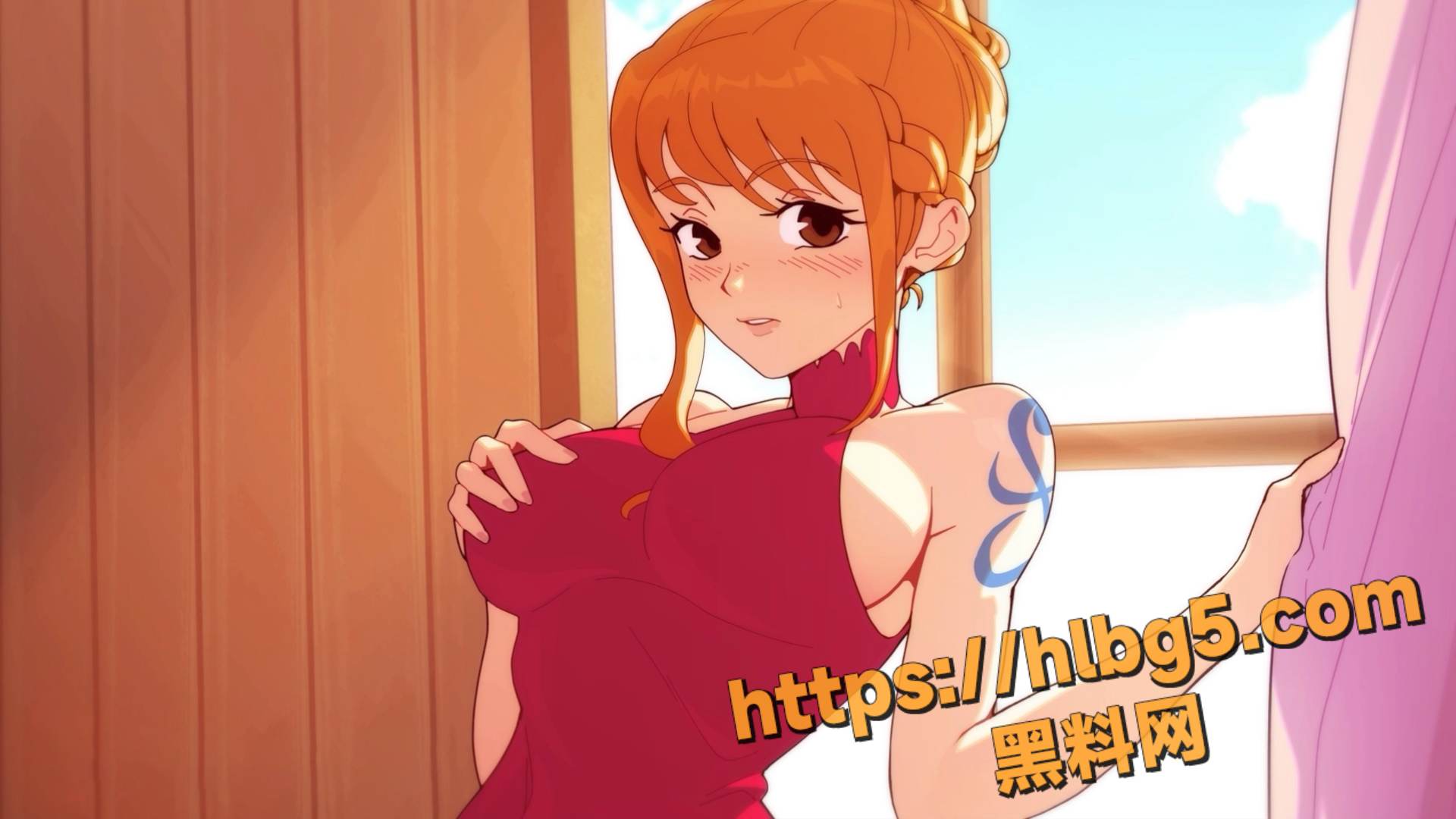 Gintsu作者系列！日本同人无码动画 娜美绫濑桃等女角色的激情群P之战！