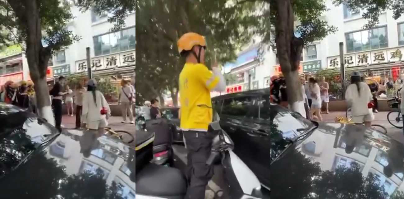 成都街头捉奸 渣男开老婆家车带小三招摇 离婚协议还想吞房贷家产 4岁女儿成受害者！