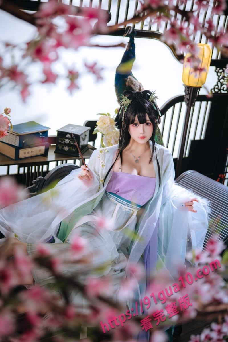 日奈娇古装写真新作!高颜值宫装造型美到不似真人~