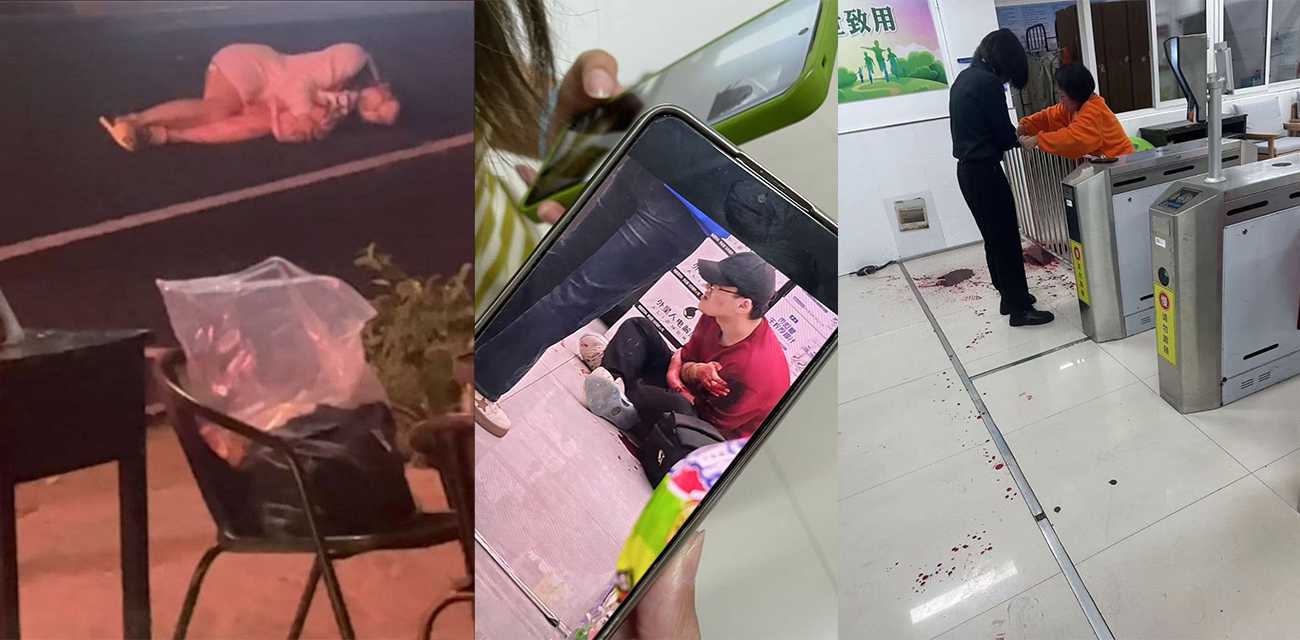无锡工艺职业技术学院砍人事件 学生 徐加金 持刀伤人 现场版视频流出
