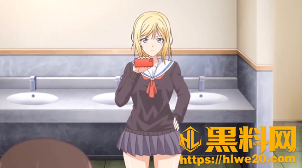 日本色情动漫 好色上班族3 金发JK美女与其同学 被各种调教后上演3P大战
