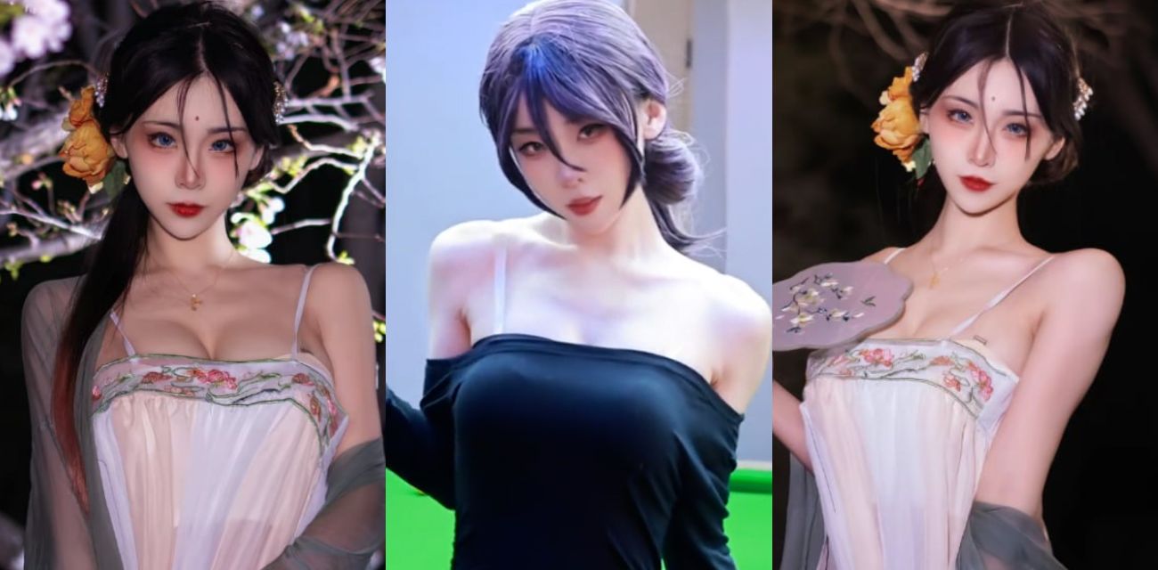 灌注大白菜直播回放 眼镜妹粉嫩女仆装低胸热舞 早期B站清纯UP主下海后疑似洗白卖写真！