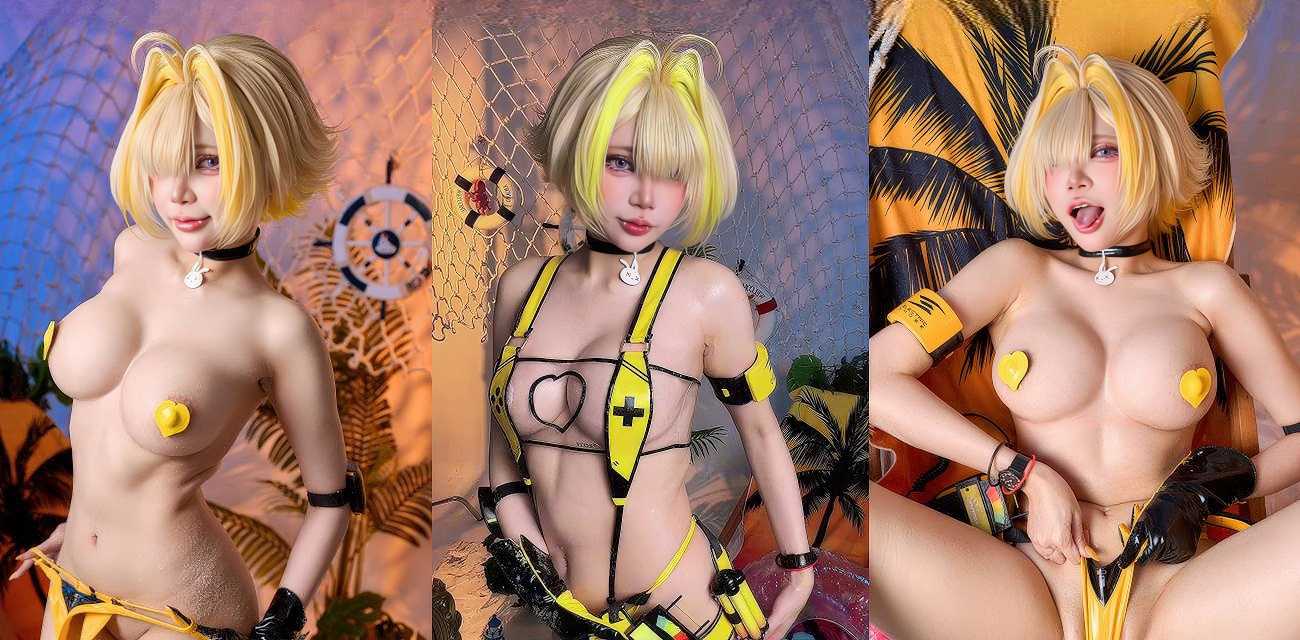 二次元福利姬 ZinieQ 写真两部曲 巨乳肥臀身材性感 搔首弄姿诱惑摆拍 让人沉醉！