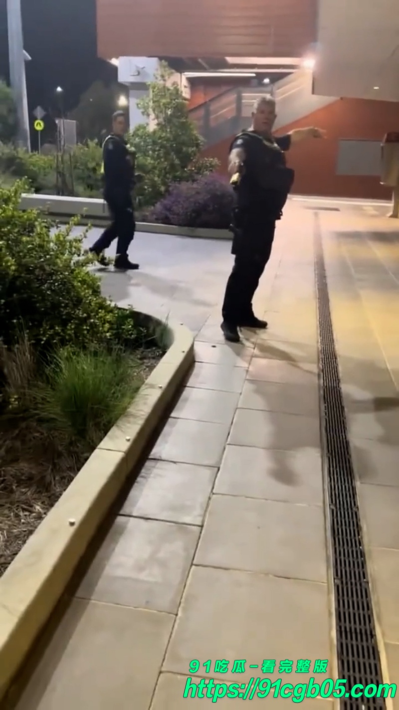 澳大利亚华裔留学生 怒砸轻轨站休息室玻璃 外国警察不惯着 直接一个肘击放倒