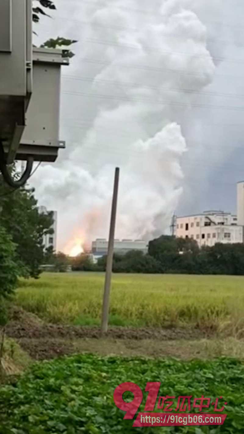 澄星股份江阴工厂突发火灾6