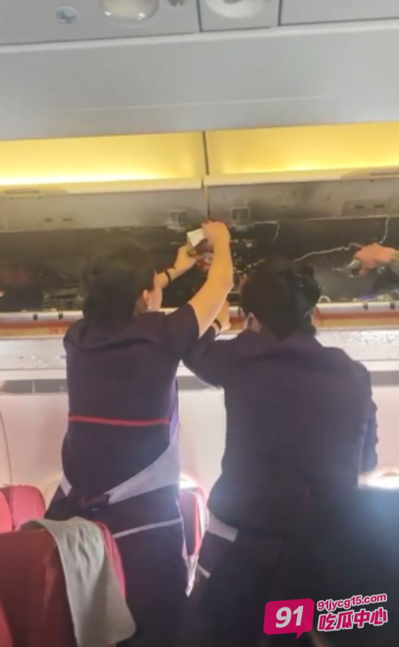惊魂一刻!香港航空航班万米高空起火 这是劫后余生啊!