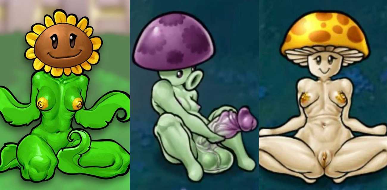 植物大战僵尸二创彻底崩坏 经典IP惨遭魔改毁童年 可爱植物变身色情怪物！